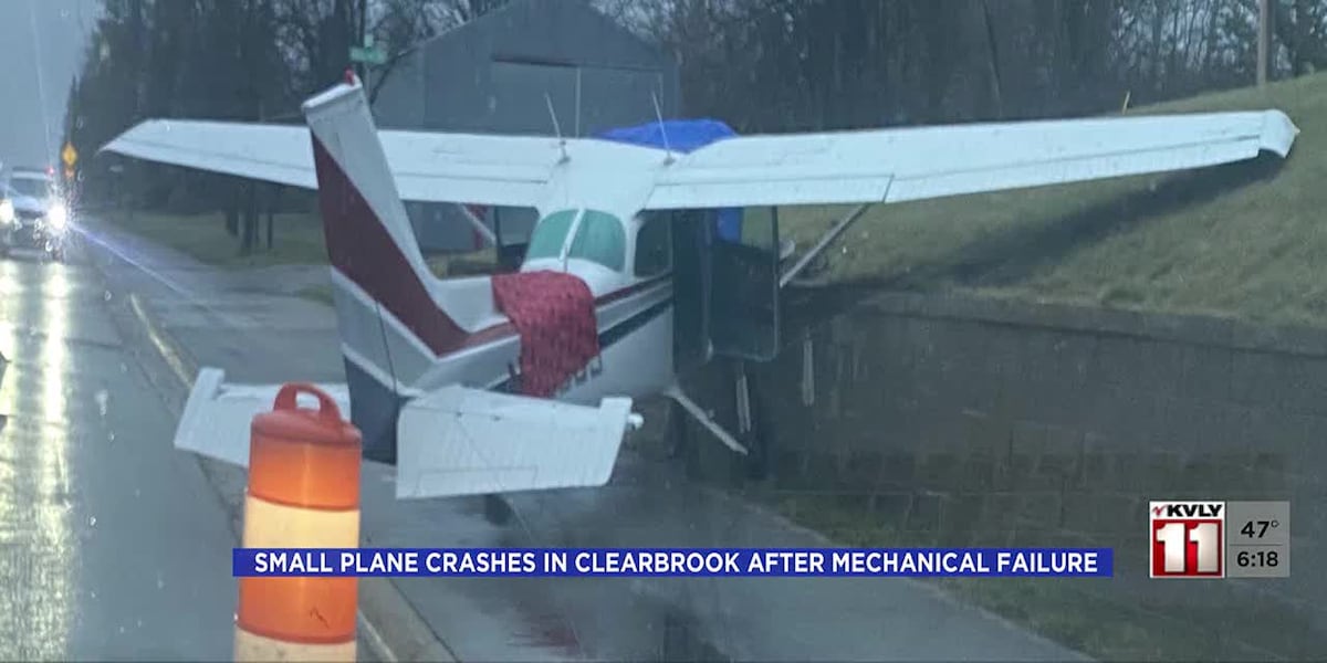 Plane crashes in Clearbrook, Minn. [Video]