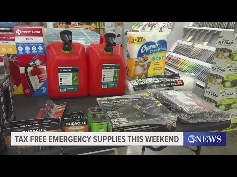 Tax free weekend a good time to stock up on emergency supplies [Video]