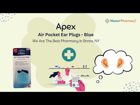 Apex – Air Pocket Ear Plugs – Pink – 27 Decibels | Mason Rx Pharmacy [Video]