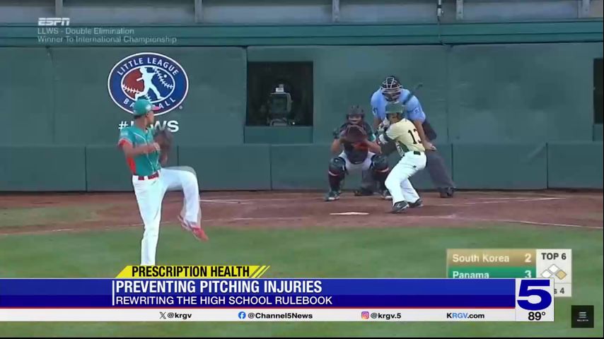 Prescription Health: Preventing pitching injuries [Video]