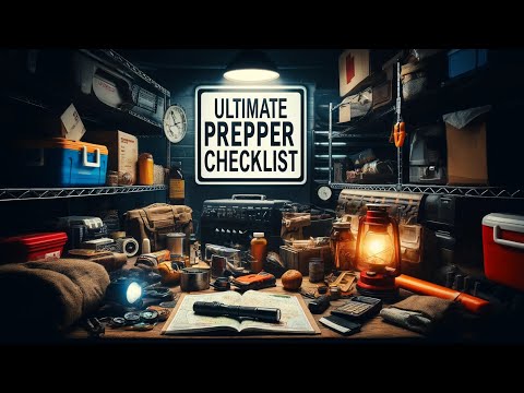 Ultimate Prepper Checklist: Must Have Survival Items [Video]