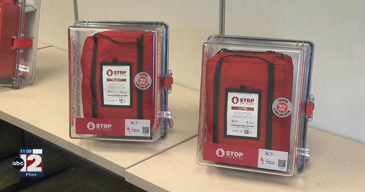 Genesee County schools receive Stop the Bleed kits | Video