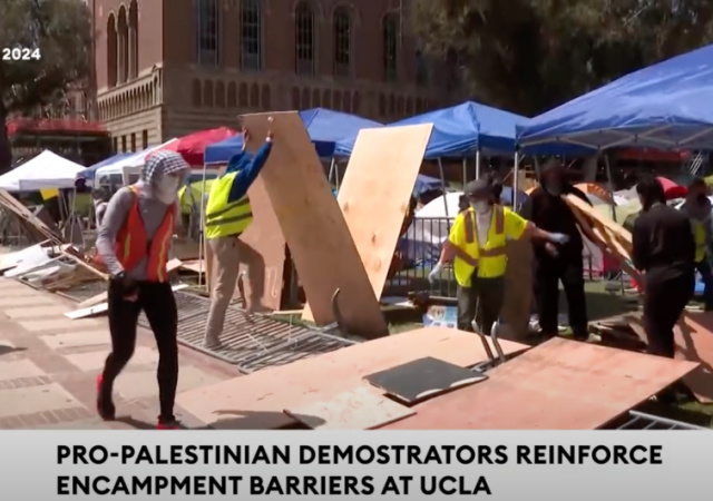 UCLA Pro-Hamas Mob Issue List of Demands, Including Zip Ties and Gas Masks [Video]