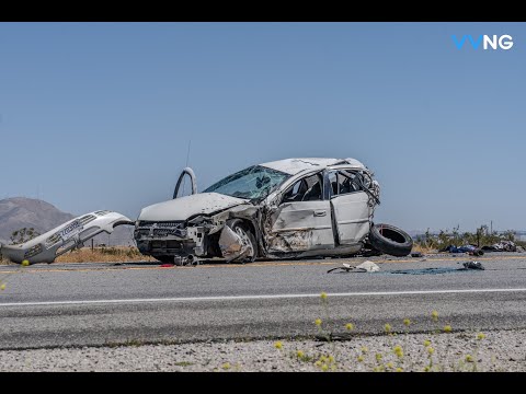 Highway 395 in Adelanto closed Wednesday for a major injury traffic accident investigation [Video]