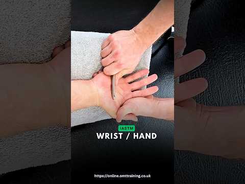 Relieve wrist/hand pain with IASTM technique. Get certified! [Video]