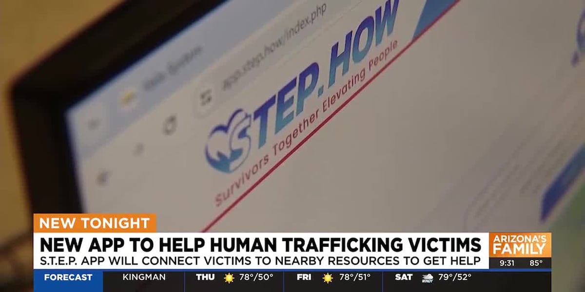New app helps human trafficking, domestic violence victims [Video]