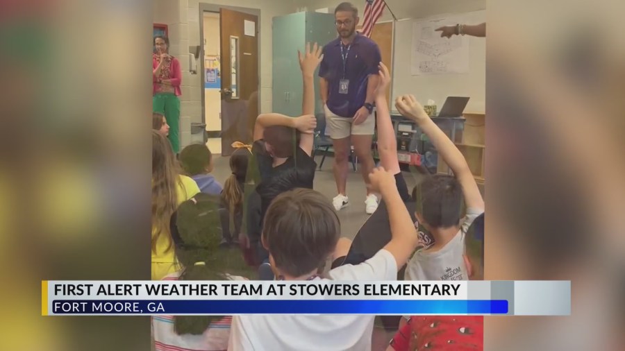 Third graders at Stowers Elementary learn about weather preparedness [Video]