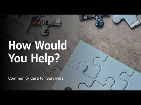 How Would You Help? Community Care for Survivors held on April 24, 2024 [Video]