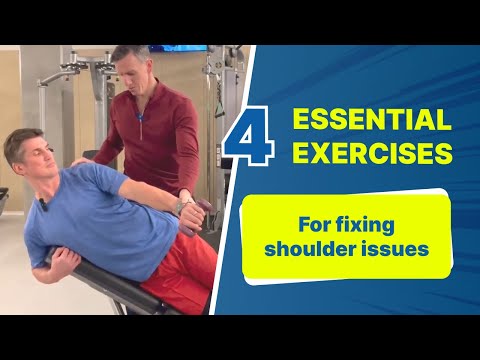 Dealing with shoulder Issues? Here’re 4 essential exercises that will fix you [Video]
