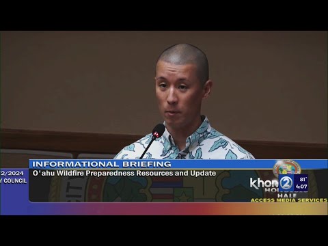 City Council updates Oahu’s wildfire risk and preparedness [Video]