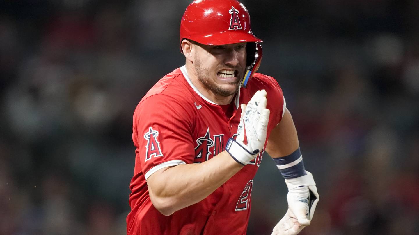 Angels star outfielder Mike Trout has knee surgery. Team expects 3-time MVP to return this season.  WSOC TV [Video]