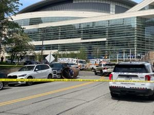 Woman killed when large steel cylinder escapes construction site near Pitts Petersen Events Center [Video]