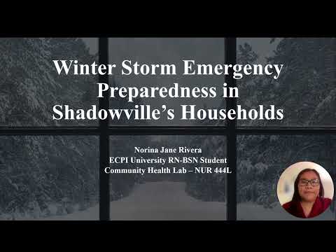 Shadowville Winter Storm Emergency Preparedness [Video]
