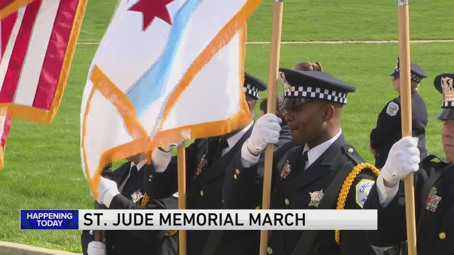 St. Jude Memorial March honors fallen CPD officers downtown Sunday morning along Michigan Avenue [Video]