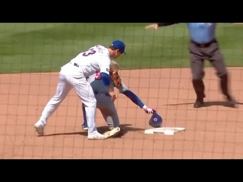 Runner Called Safe For Using Helmet to Touch Base but Should be Out [Video]