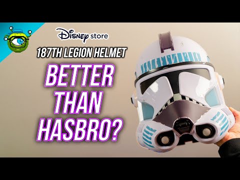 Disney Store Mace Windu 187th Legion Clone Trooper Helmet Unboxing & Review [Video]