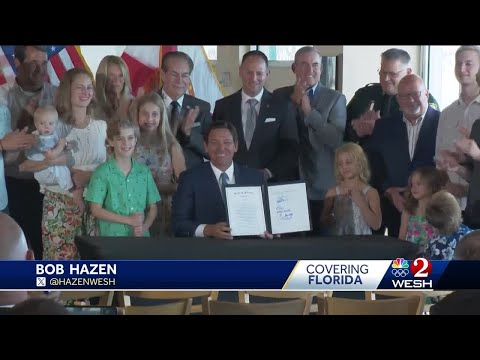 DeSantis announces tax relief plan: toll reduction, disaster preparedness, back to school, and more [Video]