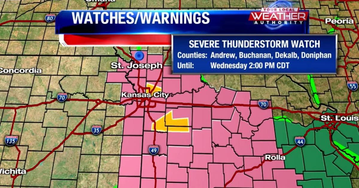 Severe Thunderstorm Watch in effect this Wednesday morning | Weather [Video]