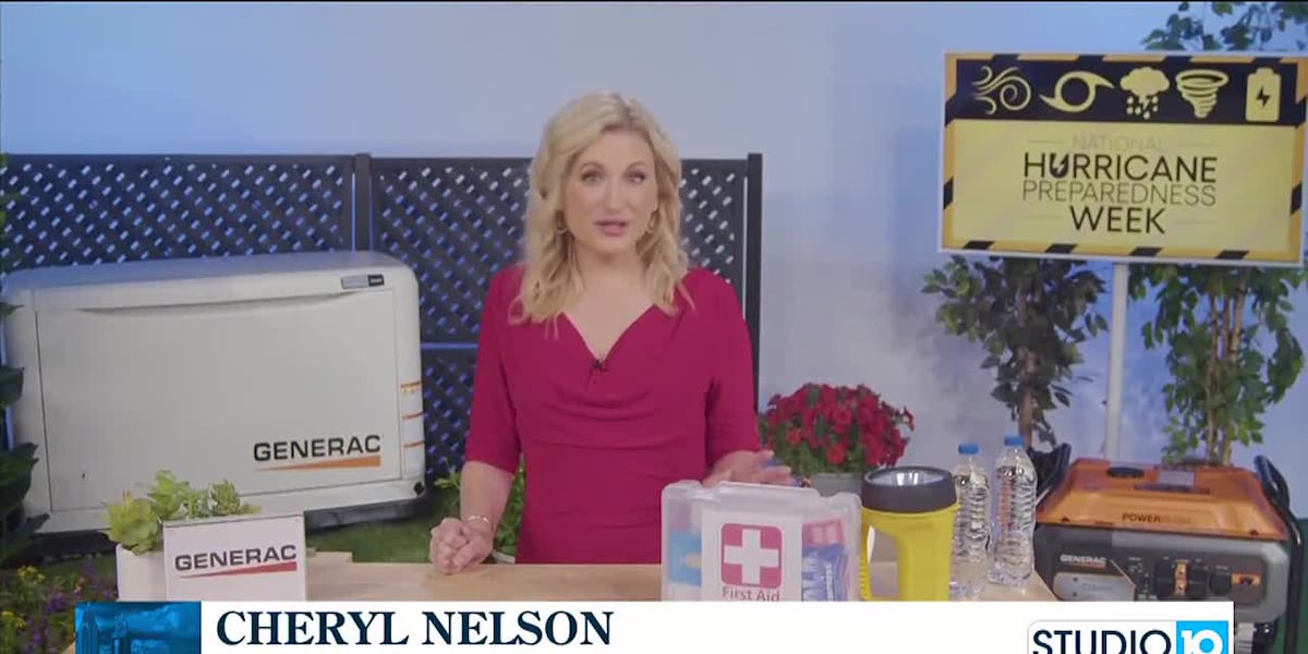 Getting prepared for hurricane season with FEMA instructor Cheryl Nelson [Video]