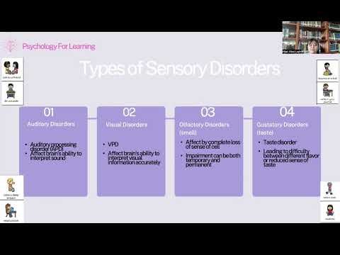 Sensory Disorders & Legal Aspects (Presentation) [Video]