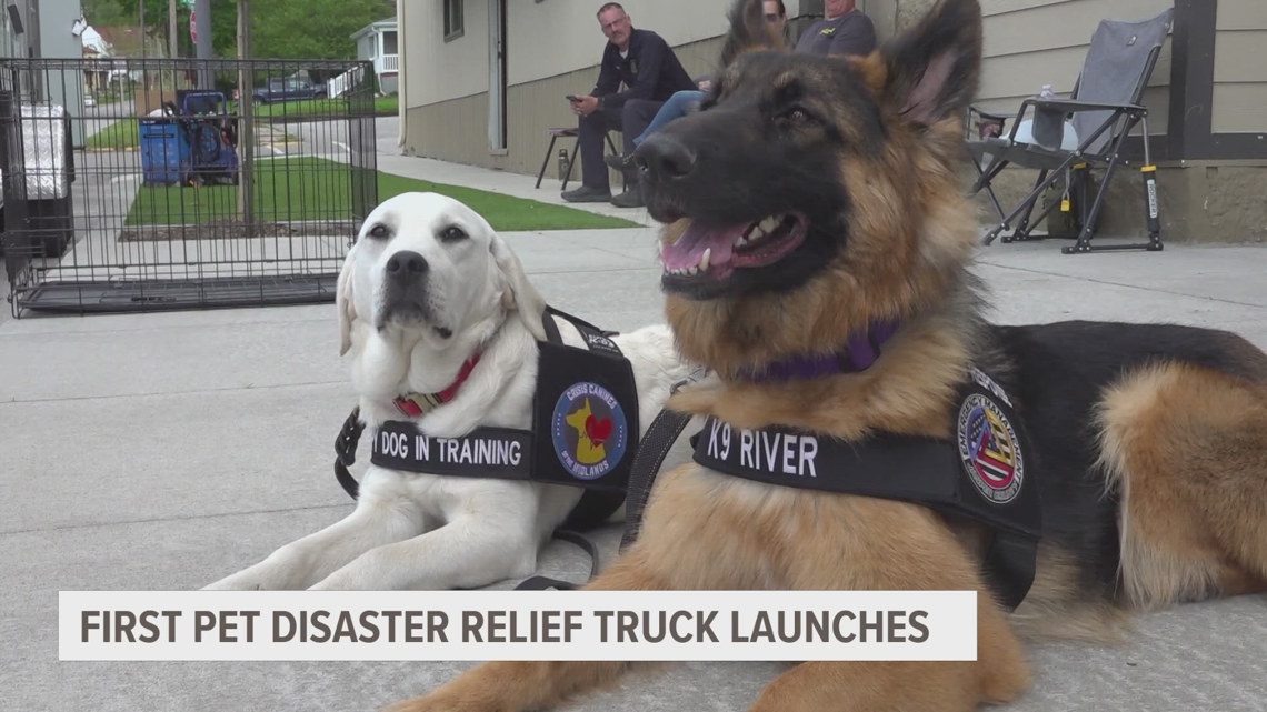 First disaster relief truck launches in Iowa [Video]