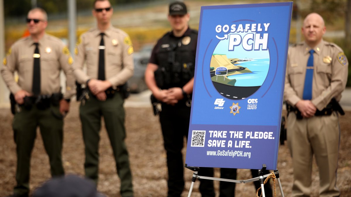 Go SafelyPCH launches to keep drivers safe on PCH in Malibu  NBC Los Angeles [Video]