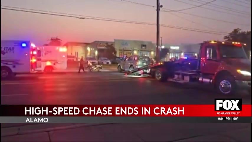 Chaos On Alamo Roads: High-Speed Pursuit Ends In Rollover Crash [Video]