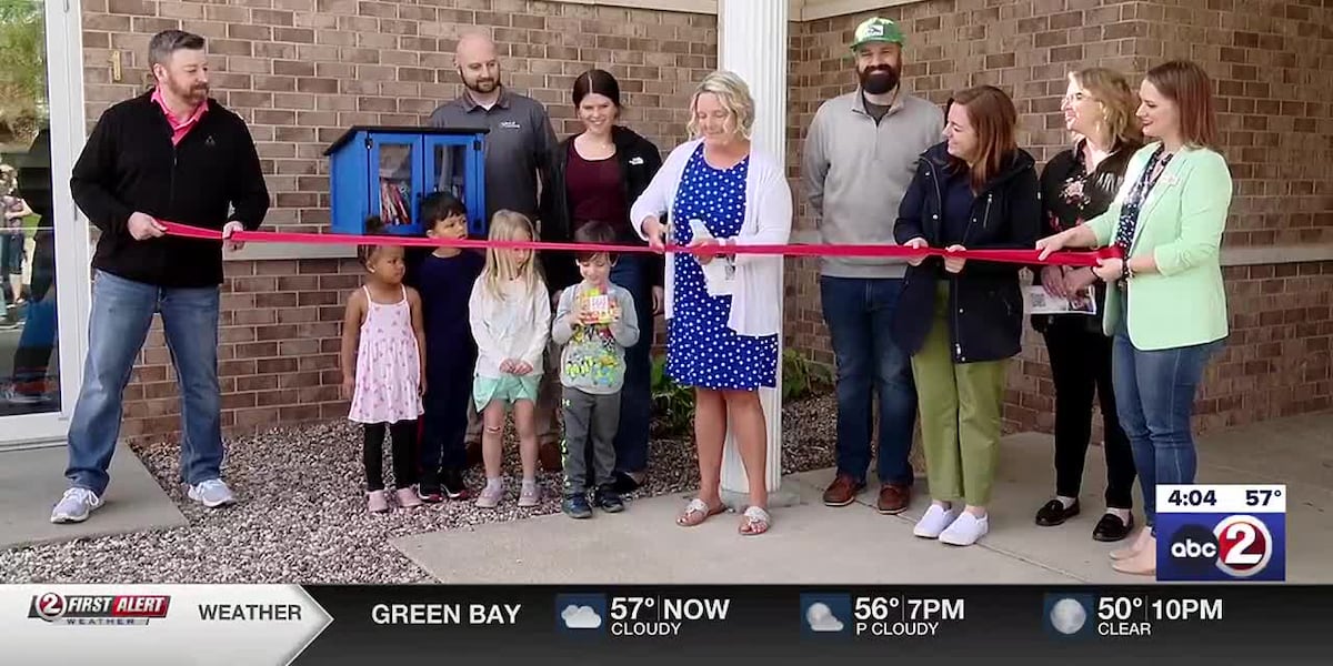 Eight little free libraries to be installed at Encompass childcare sites [Video]
