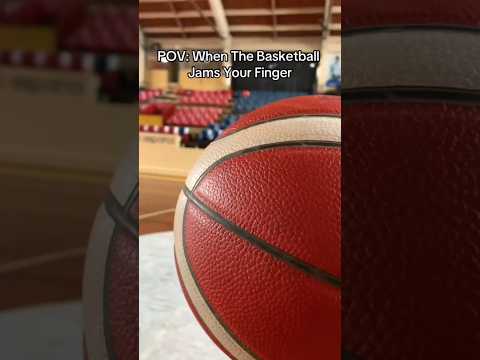 When The Basketball Jams Your Finger [Video]