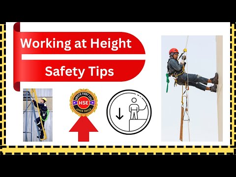Work at height Safety | How to prevent falling accidents [Video]