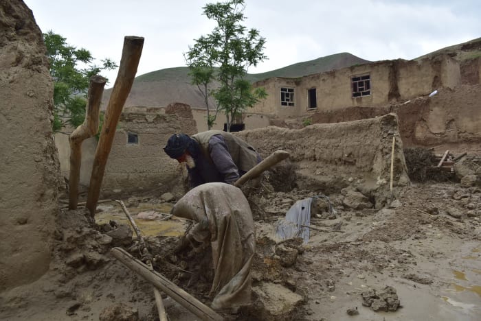 Heavy rains set off flash floods in northern Afghanistan, killing at least 50 people [Video]