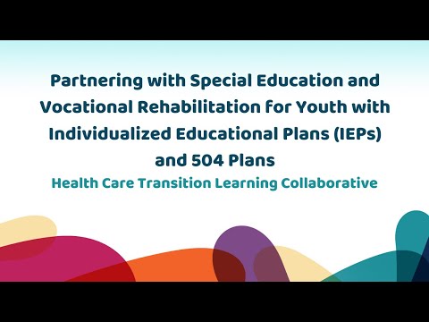 Partnering with Special Education and Vocational Rehabilitation for IEPs and 504 Plans [Video]