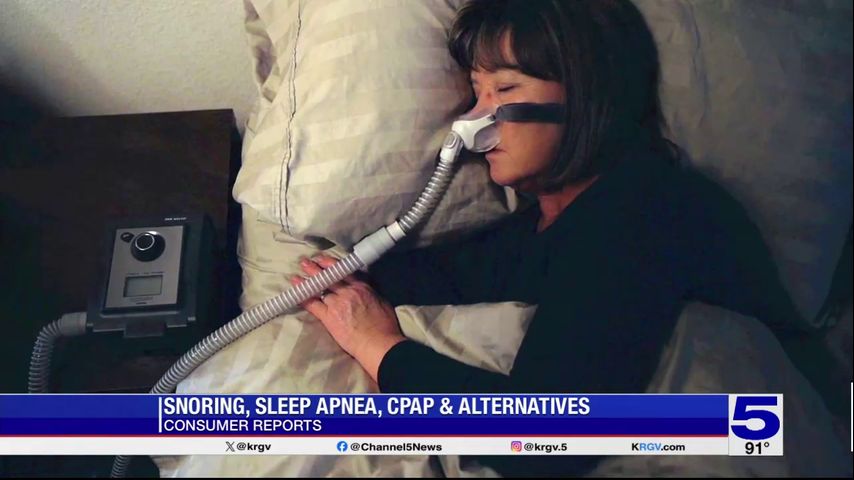 Consumer Reports: If you snore and have sleep apnea, CPAP is not your only option [Video]