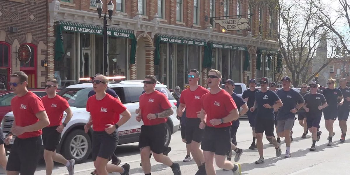 Rapid City Fire Department welcomes its newest recruits with graduation run [Video]