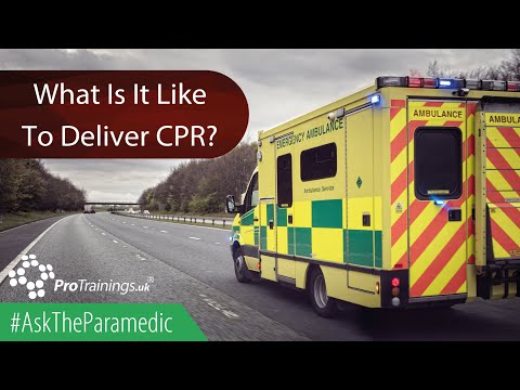 What Is It Like To Deliver CPR? [Video]