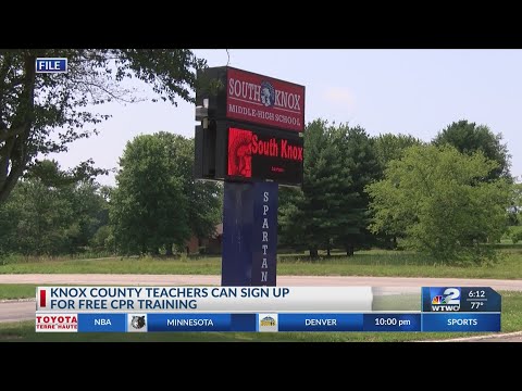 Teachers can get free CPR training in Knox County [Video]