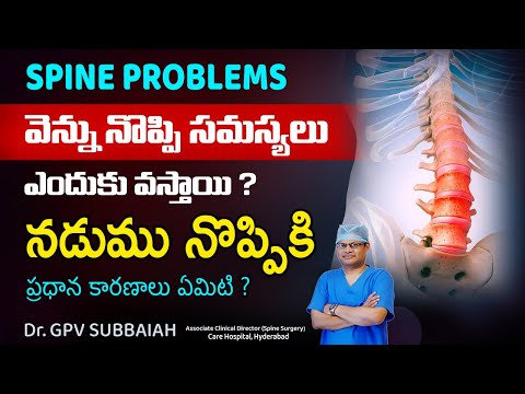 Causes of spinal disc problems | Reasons for Back pain | Slip Disc | Low Back pain | Dr GPV Subbaiah [Video]