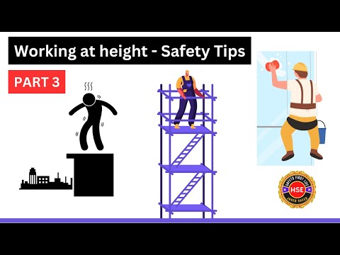 Work at height Part-3 | Safe use of Scaffold | How to prevent fall accidents [Video]