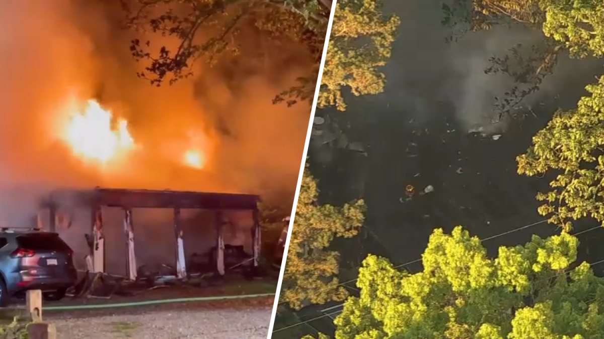 Cumberland County, NJ, house explodes, catches fire  NBC10 Philadelphia [Video]