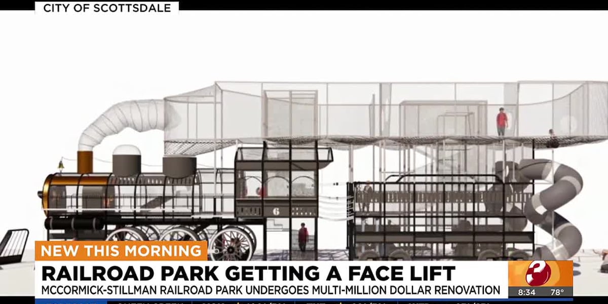 Railroad park in Scottsdale is getting a facelift; what you can expect [Video]
