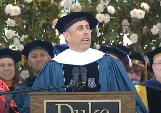 Jerry Seinfelds Commencement Speech at Duke University was Real and Spectacular [Video]