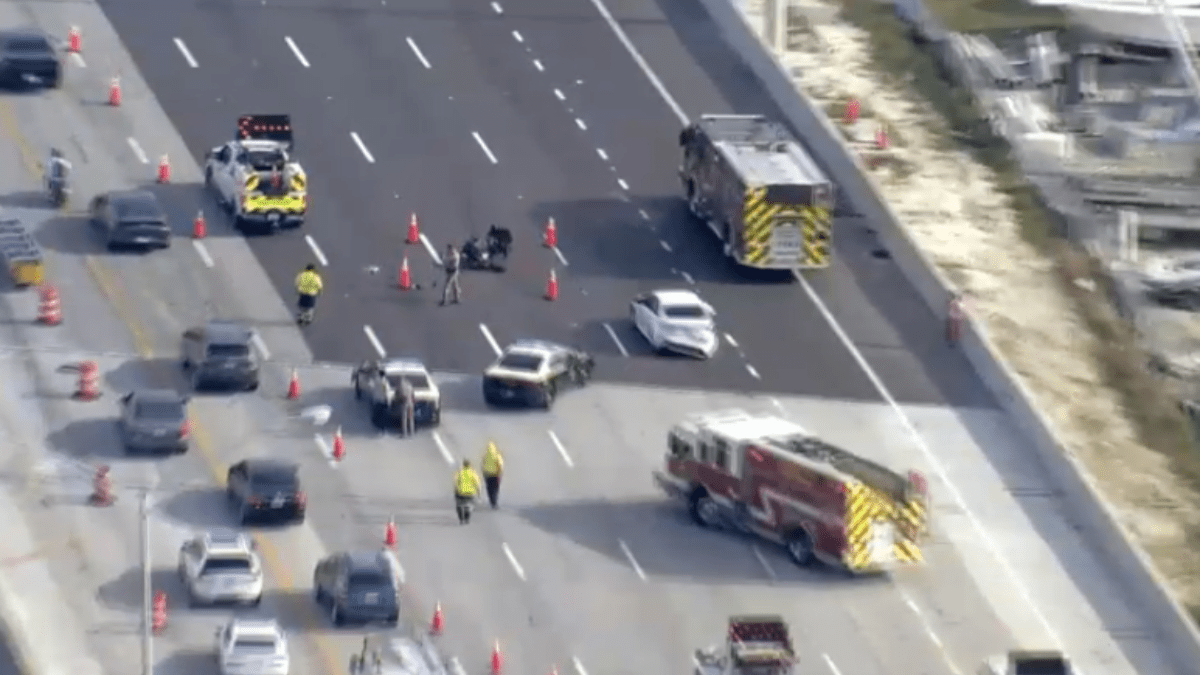 I-95 accident shuts down northbound lanes in Broward near Griffin Road  NBC 6 South Florida [Video]