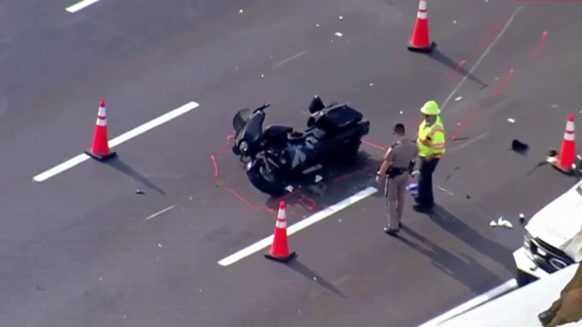 I-95 motorcycle accident shuts down northbound lanes  NBC 6 South Florida [Video]