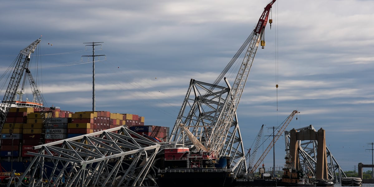 Cargo ship that caused Baltimore bridge collapse had power blackout hours before leaving port [Video]