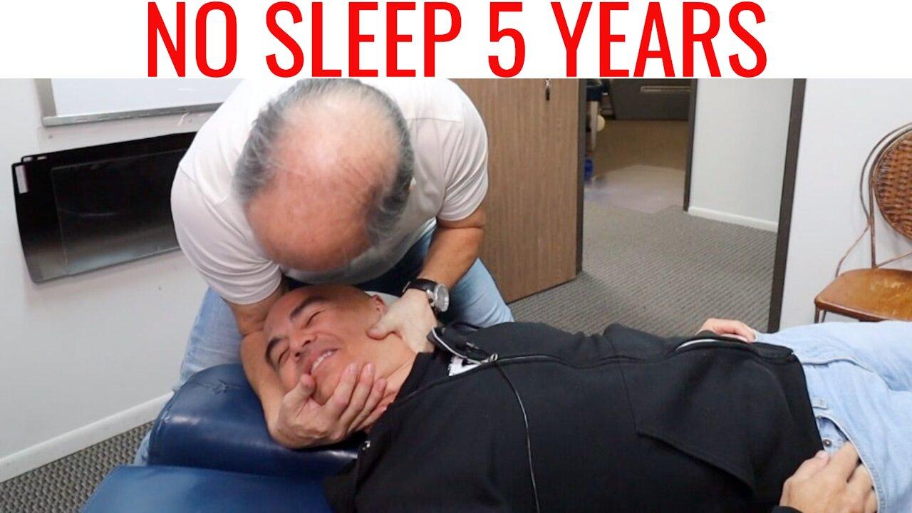 52 year hasnt SLEPT in 5 YEARS. Chiropractor [Video]