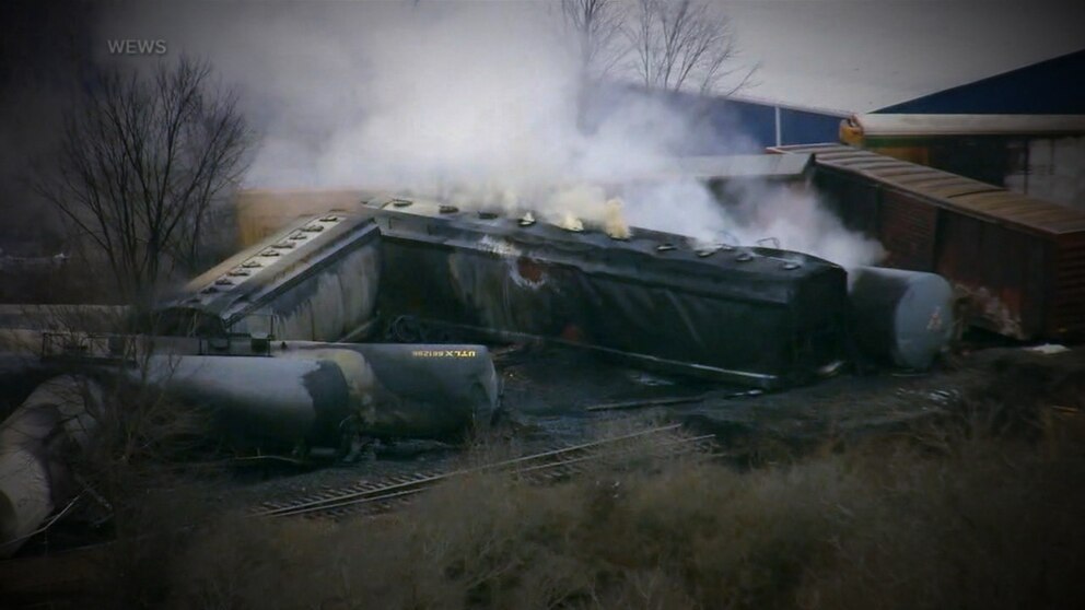 Video New questions about Ohio toxic train derailment [Video]