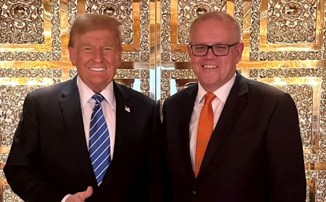Former Australian PM Scott Morrison defends Donald Trump pile on after meeting to discuss AUKUS [Video]
