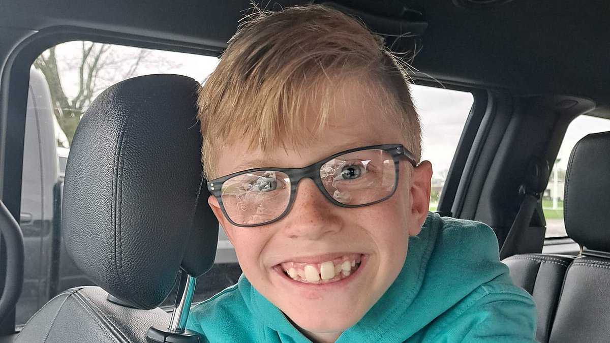 Hundreds gather for funeral of bullied 10-year-old Sammy Teusch who killed himself after being teased over his ‘teeth and glasses’ [Video]