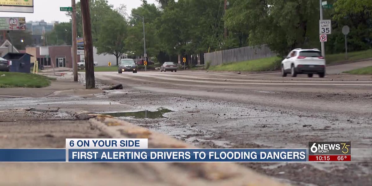 First alerting Omaha drivers to dangers during flash floods [Video]