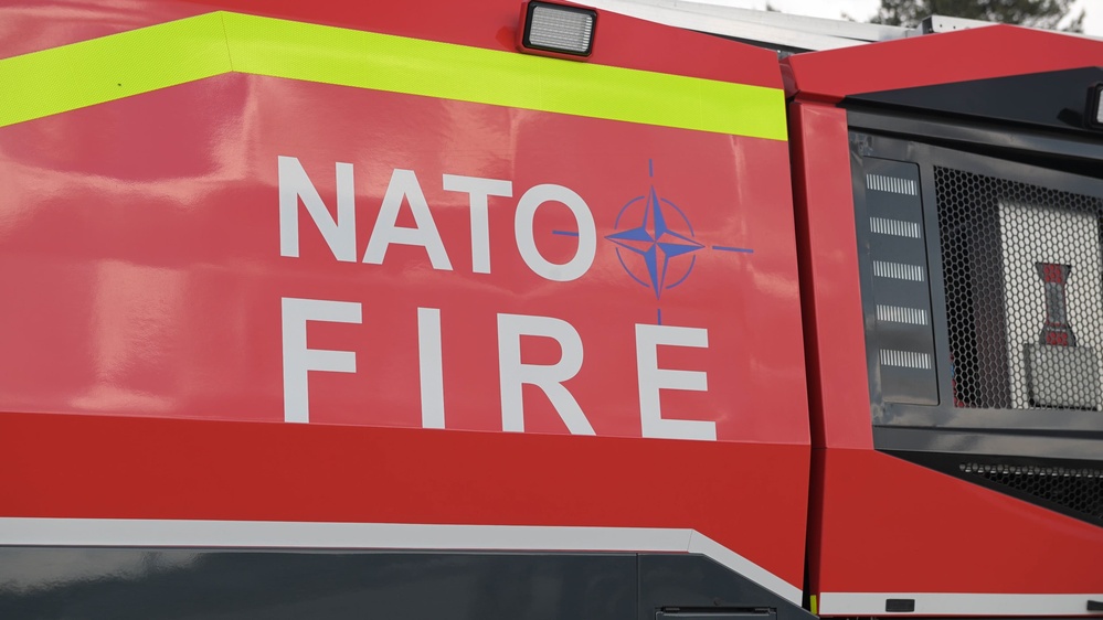 DVIDS – Video – 480th FGS and 52nd MXS conduct aircraft familiarization with NATO Fire Department